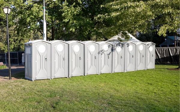 the number of special event porta potties needed depends on the size and type of event, but our team can help determine the appropriate number based on attendance and duration